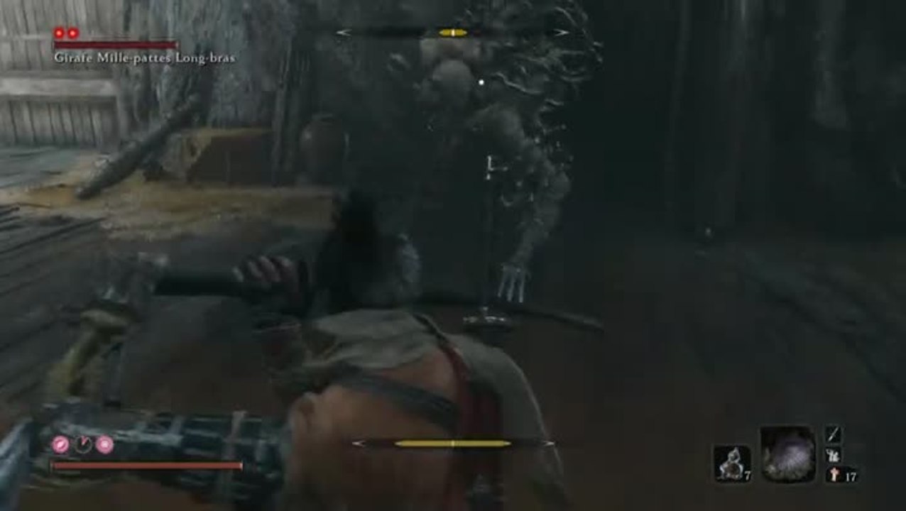 Sekiro Shadows Die Twice : Girafe Mille-pattes Long-bras