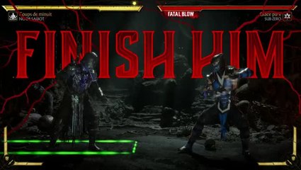 Mortal Kombat 11 : Noob2 Ennuis doublés(proche)ddd1