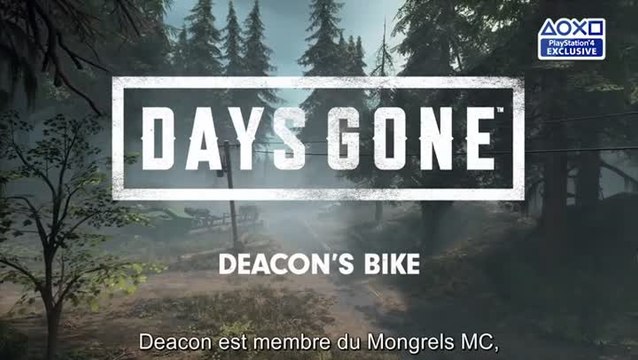Days Gone : La moto de Deacon