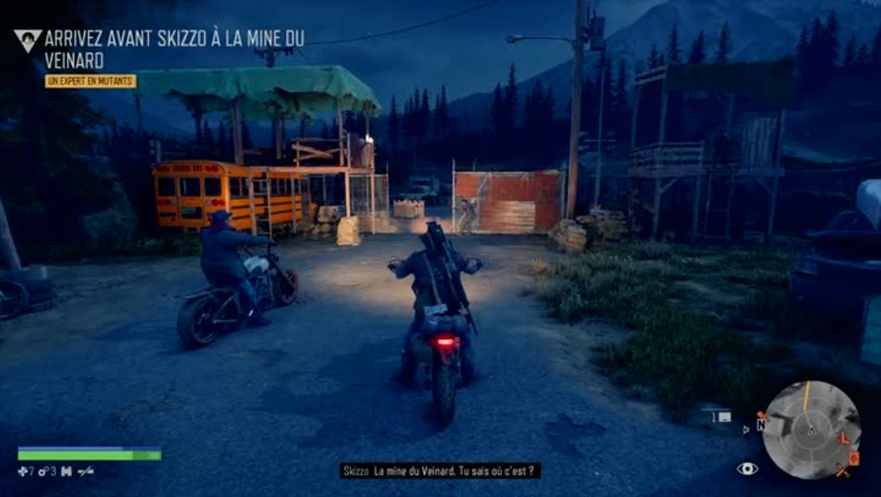 Days Gone : Course contre Skizzo