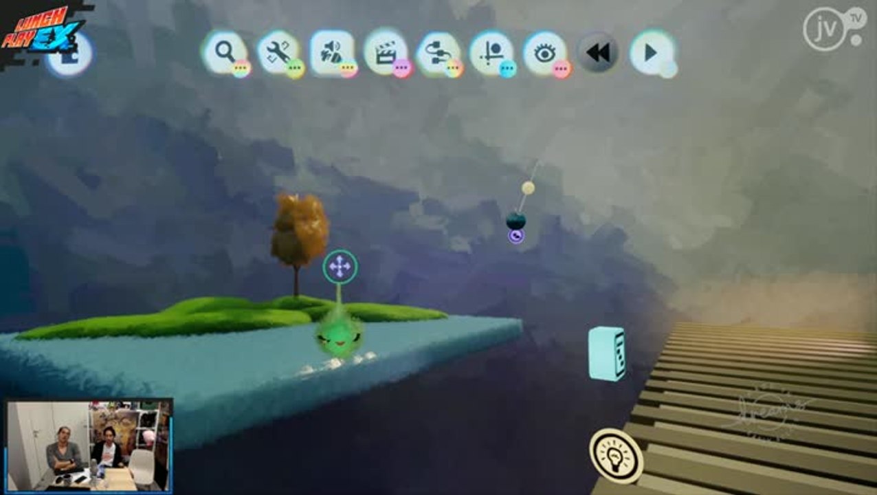 L'ergonomie et l'interface de Dreams