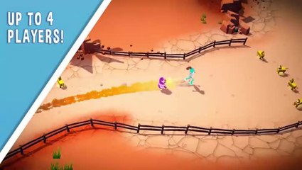 Must Dash Amigos: Le jeu de course loufoque arrive sur Xbox