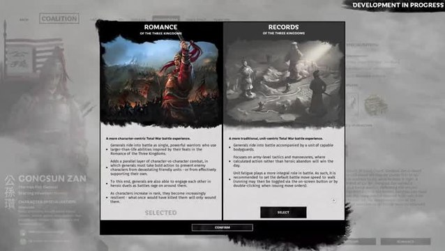 Total War : Three Kingdoms : Présentation des deux modes de bataille