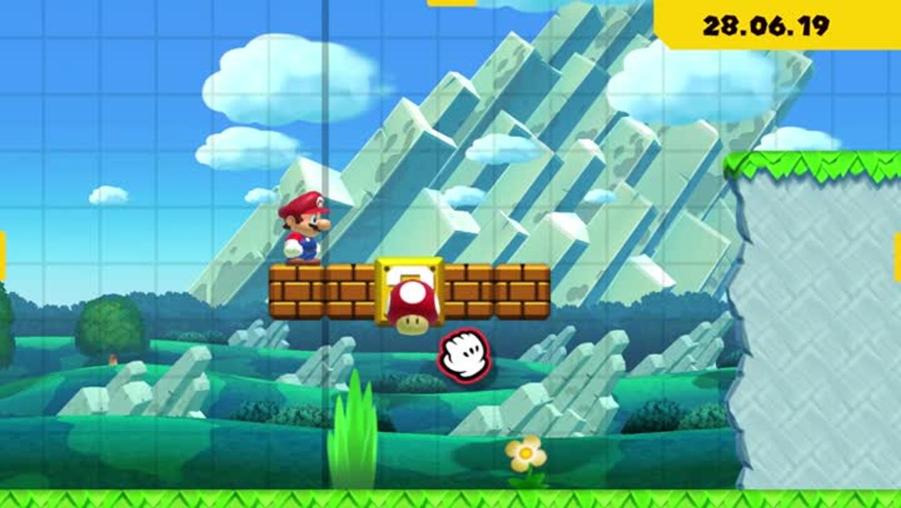 Super Mario Maker 2 : Présentation de la création de niveau