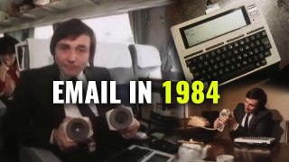 This Is How Email Used To Be Checked In 1984