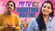 My TV Shooting Routine  | Mrudulatho Muchatlu | Mrudula Iyengar