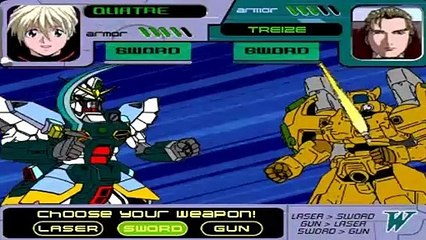 Mobile Suit Gundam Wing: Wing Assault [Adobe Flash Player] xBuster6 YouTube Gameplay