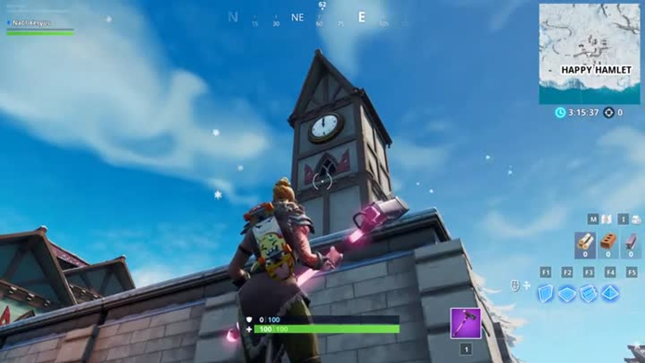 Fortnite : Visiter 3 horloges différentes