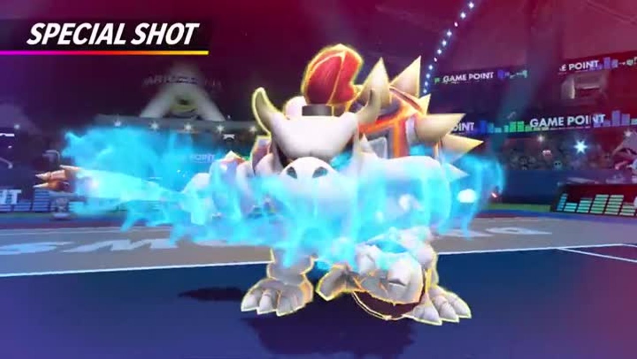 Mario Tennis Aces - Bowser Skelet