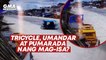 Tricycle, umandar at pumarada nang mag-isa? | GMA News Feed