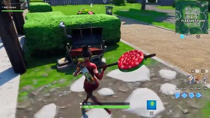 Fortnite, défi des 14 jours d'été : Détruire 7 grils avec la pioche Spatule et fourchette