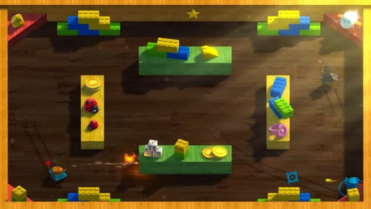 Attack of the Toy Tanks : Jouez avec vos tanks