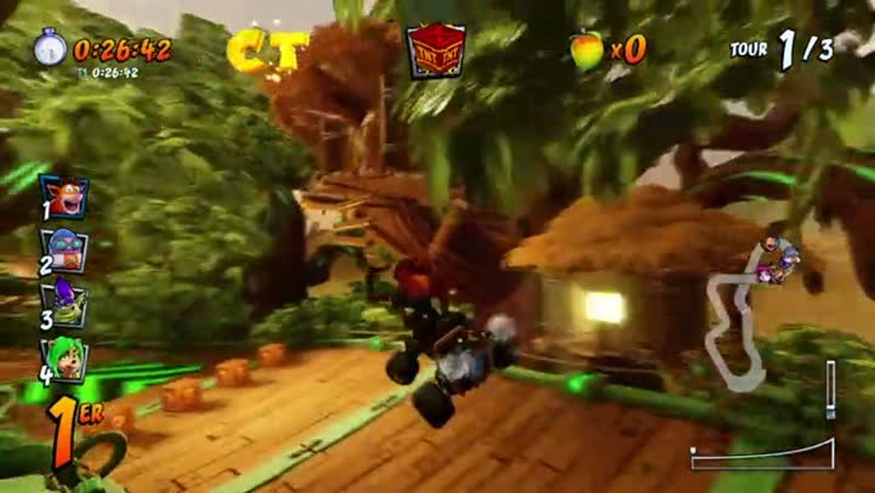 Crash Team Racing Nitro-Fueled : Jungle en folie, lettres CTR