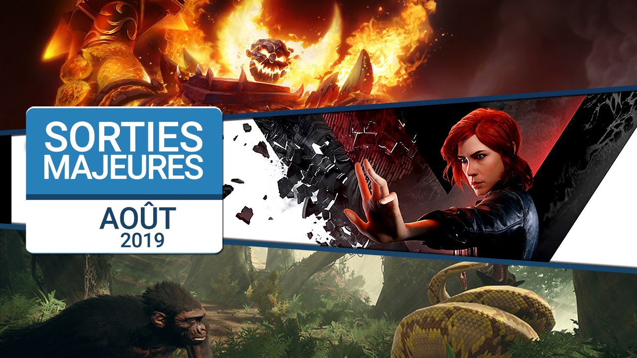 Sorties majeures d'août