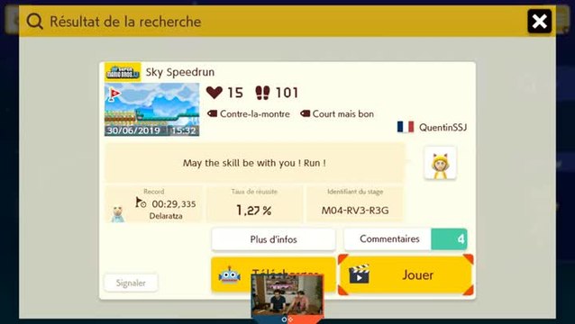 Speedrun : New super mario bros