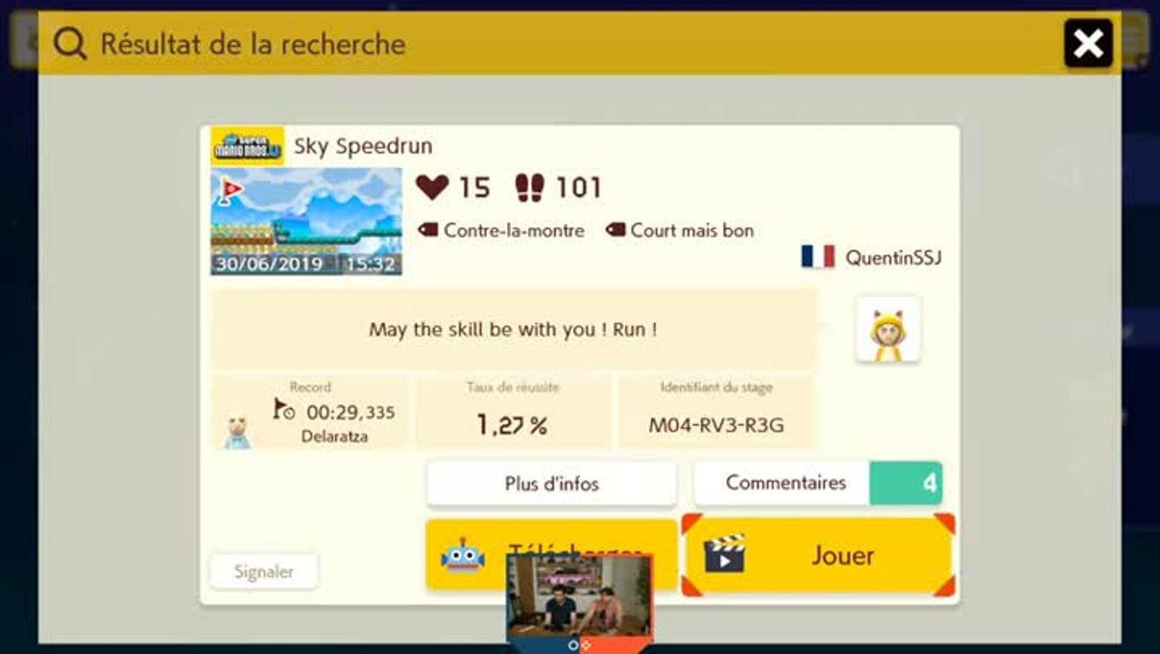 Speedrun : New super mario bros
