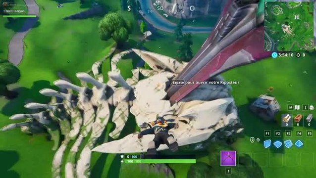 Fortnite, Défi de l'ultime effort : Danser près d'un squelette de monstre