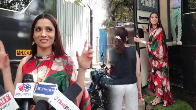 Ankita Lokhande Lock Upp के शूट पर दिखी बहुत खुश और की Kangana Ranaut की तारीफ | FilmiBeat