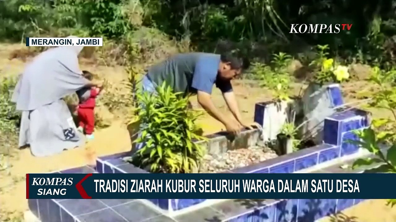 Warga di Jambi Gelar Tradisi Nyadran, Ziarah Kubur Serentak dan Kirim Doa Bersama