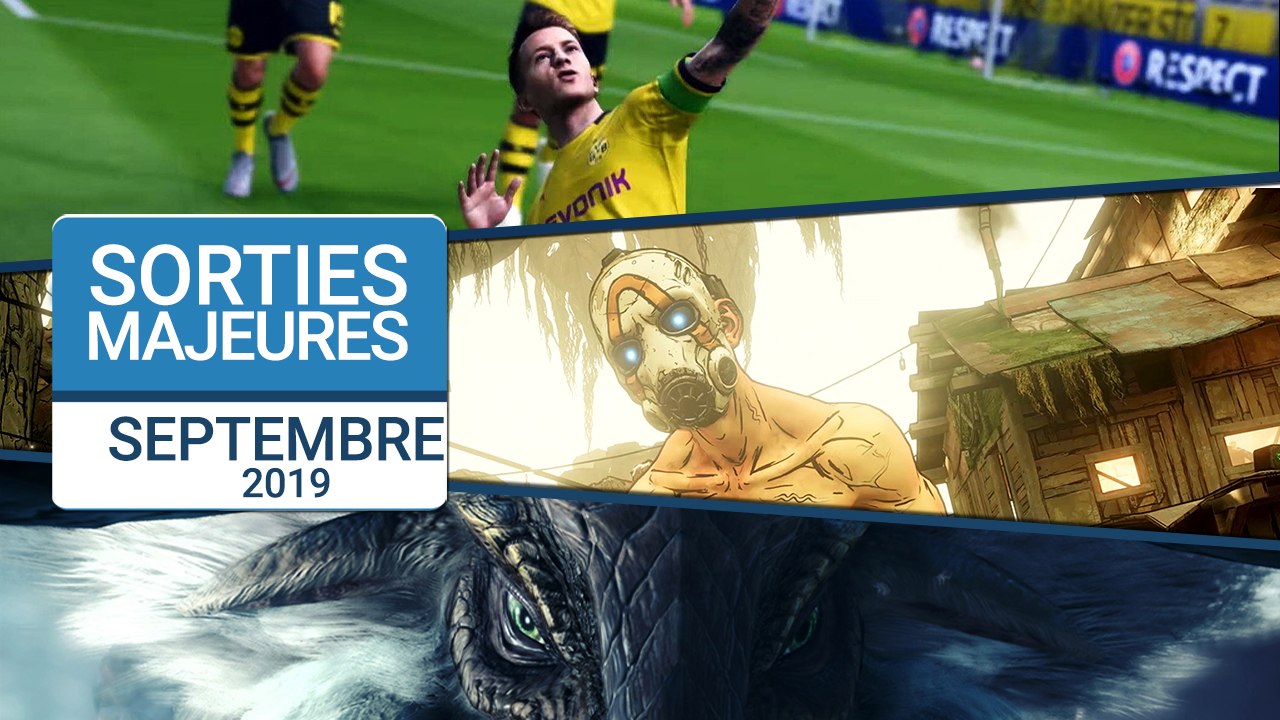 Sorties majeures de septembre