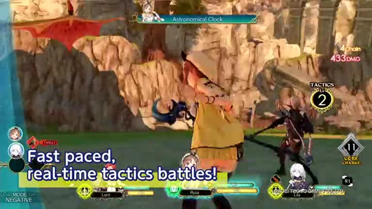 Atelier Ryza : Ever Darkness & the Secret Hideout - Battle System