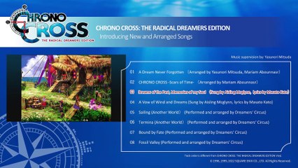 Chrono Cross The Radical Dreamers Edition - Banda sonora