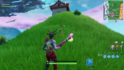 Fortnite, saison 10 : Réussir un défi chronométré au nord de Lucky Landing ou à l'est de Snobby Shores (mission Course tempétueuse)