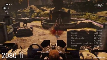 Gears 5 : les performances sur PC