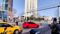 İstanbul'da Büyükdere Caddesi trafiğe kapatıldı