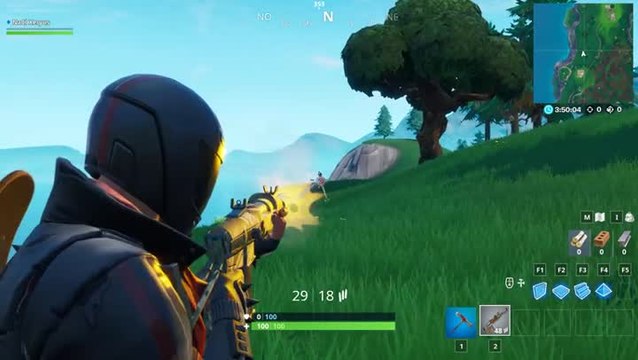 Fortnite, saison 10 : Toucher une cible facile de stand de tir (mission Dans le mille !)