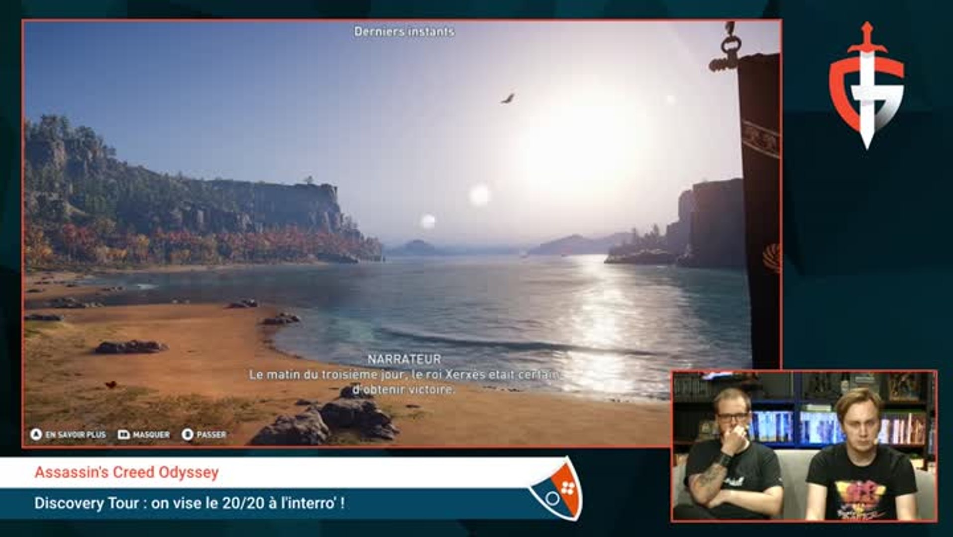 ⁣Assassin's Creed Odyssey - Discovery Tour : on vise le 20/20 à l'intérro