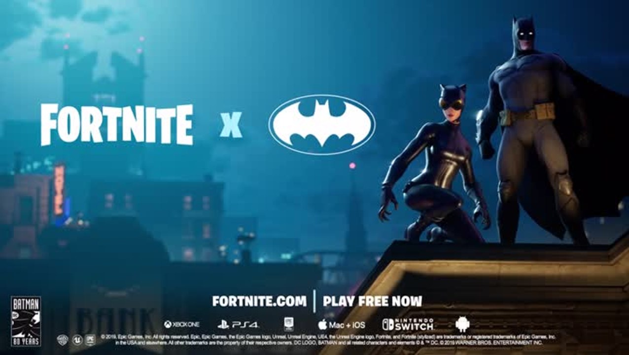 Fortnite X Batman Announce Trailer