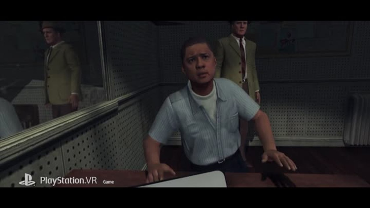 LA Noire The VR Case Files Trailer PSVR