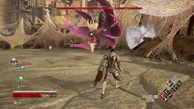 Code Vein boss Papillon du Délirium