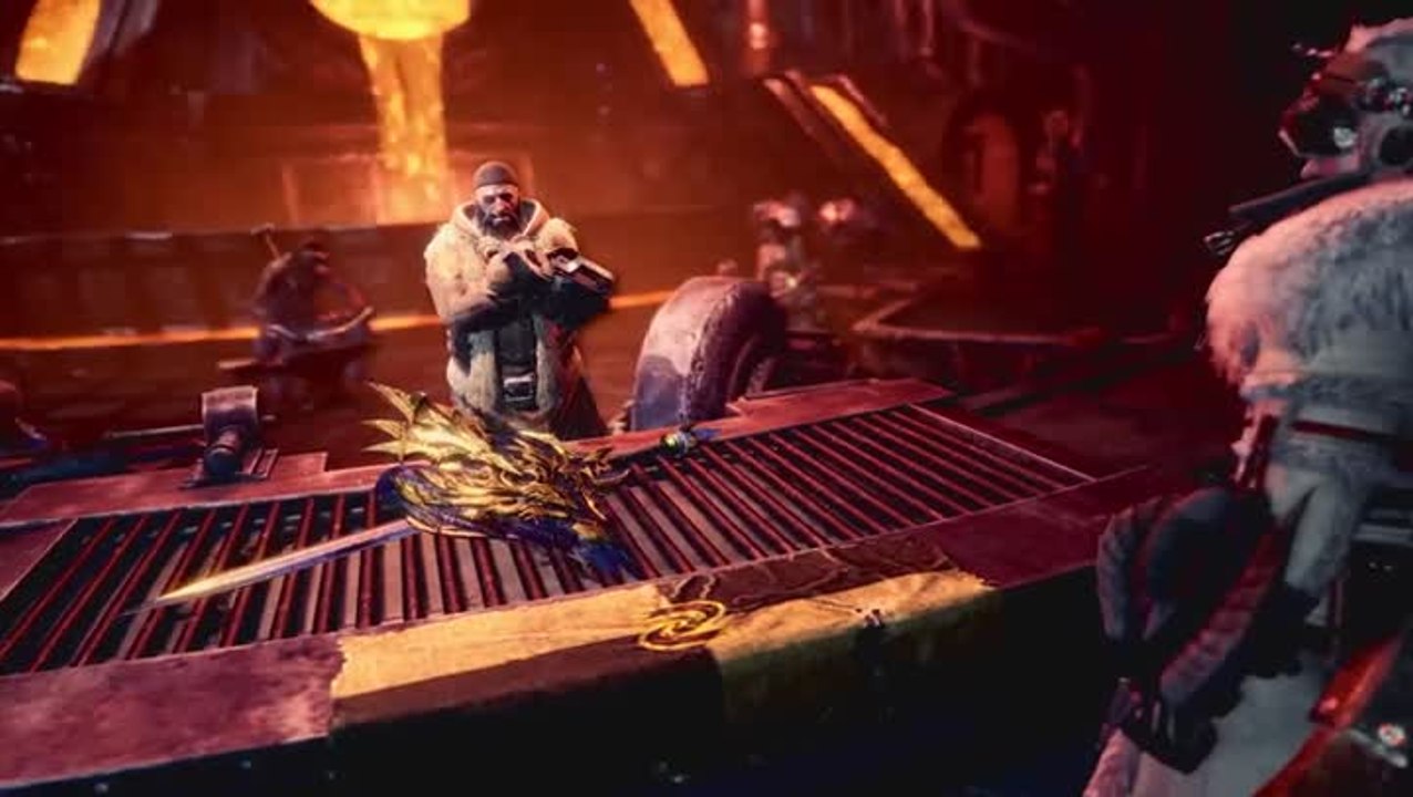 Monster Hunter World : Iceborne - "Black Eagle" Weapon Design Contest Winner