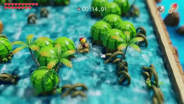 Link's Awakening - Descente des rapides en moins de 30 secondes