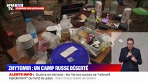 Les images d'un camp de l'armée russe déserté, à 25 kilomètres de Kiev
