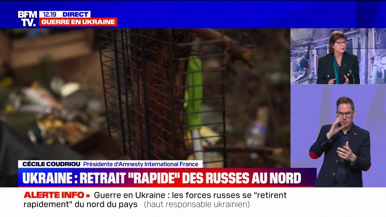La présidente d'Amnesty International France affirme que l'armée russe a utilisé des armes interdites par le droit international
