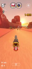Mario Kart Tour : raccourci Désert Kalimari (1)