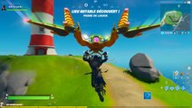 Fortnite, Chapitre 2, saison 1 : Danser à la compresserie, au phare de Lockie et à une station météo (mission Soif de Bleuvage)