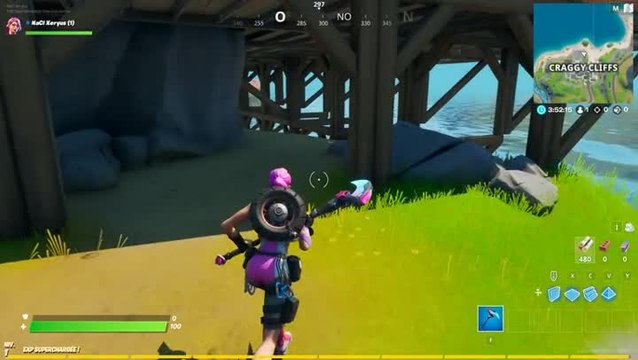 Fortnite, Chapitre 2, saison 1 : Chercher la lettre O dans l'écran de chargement Grand Large