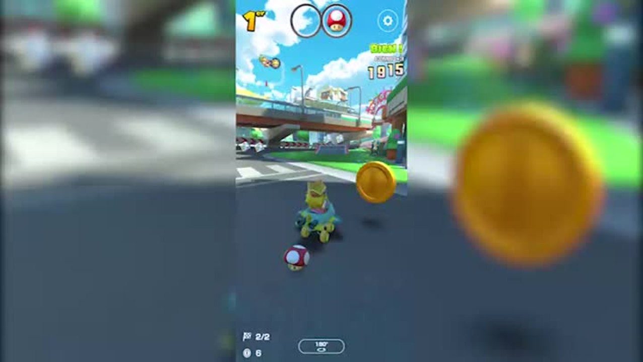 Mario Kart Tour : raccourci Traversée de Tokyo (1)