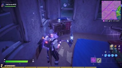 下载视频: Fortnite, Chapitre 2, saison 1 : détruire 5 meubles dans les maisons hantées (Défis Fortnite : Cauchemars)