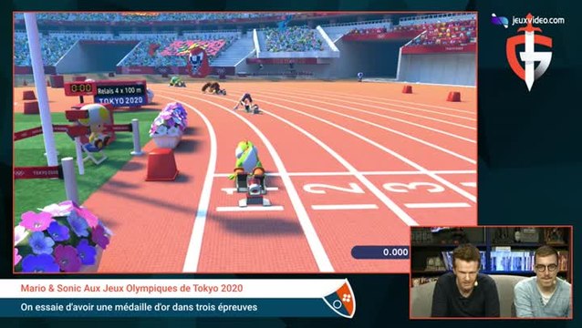 Mario & Sonic aux JO de Tokyo - On tente de décrocher 3 médailles d'or !