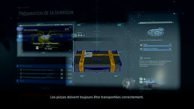 Death Stranding – Commande n°26 : livraison de pizza