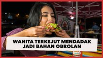 Lagi Asyik Makan, Wanita Ini Terkejut Mendadak Dijadikan Bahan Obrolan Bapak-Bapak Tak Dikenal