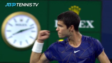 Miami - Alcaraz se qualifie pour sa première finale de Masters 1000