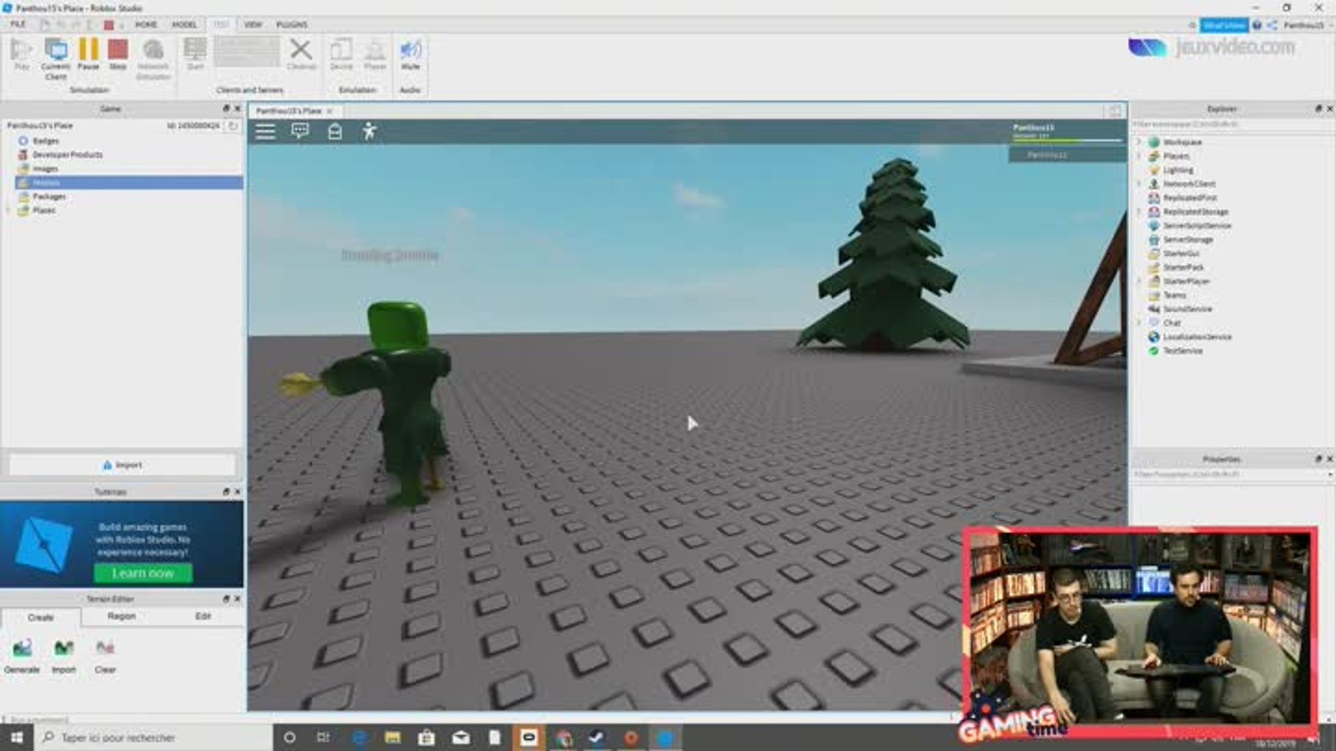 ⁣Gaming Time : le codage dans roblox