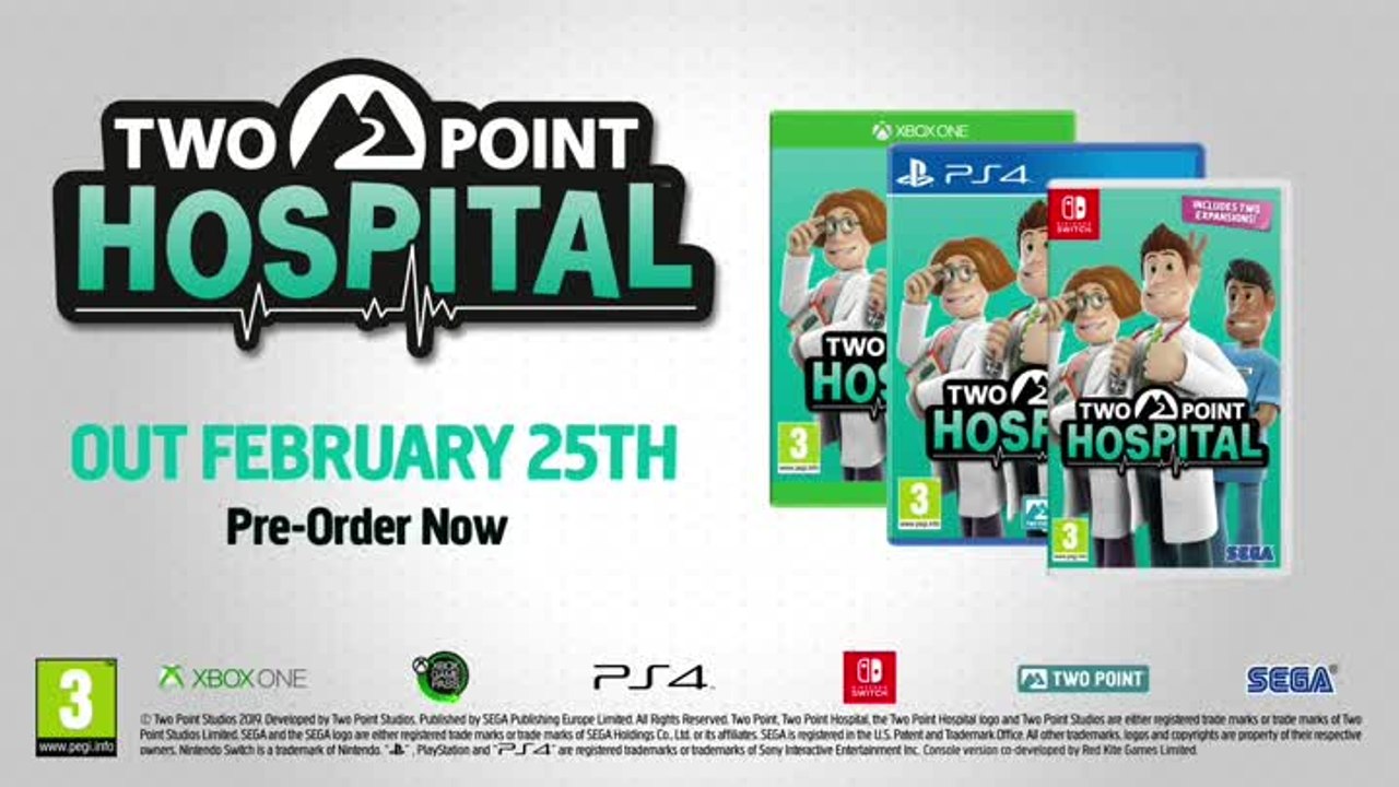 Two Point Hospital - Trailer date de sortie con...