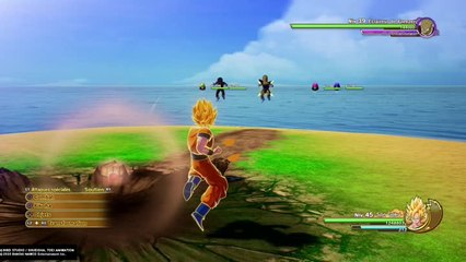 DBZ Kakarot - Beach Fight !